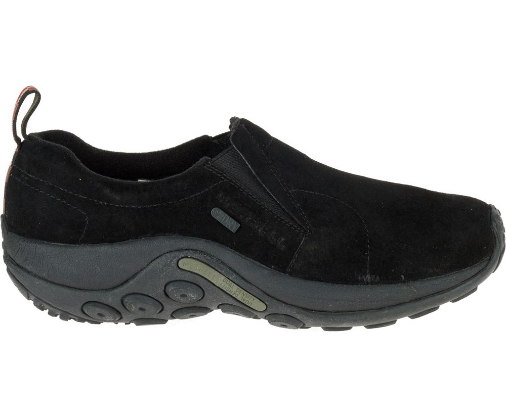 Slip On Homem - Merrell Jungle Moc Waterproof - Pretas - MYK236850